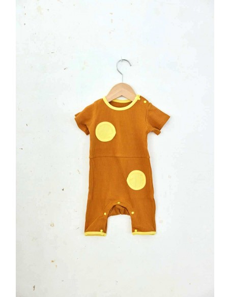 Dots baby body(camel)