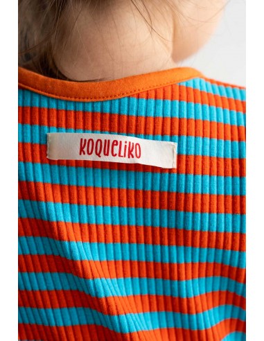 Dots baby body(orange boder)