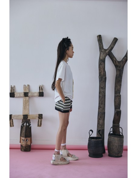 Soreil pants(kaki motif) F