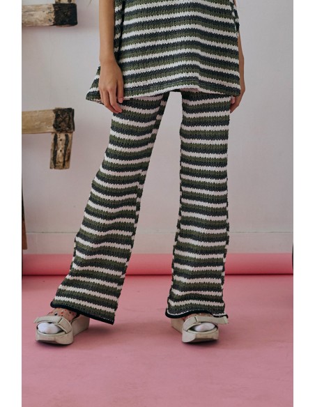 Chop pants(kaki motif) F