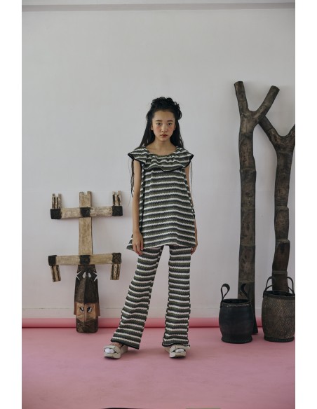 Chop pants(kaki motif) F