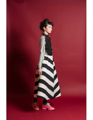 Ashley skirt (black border) F