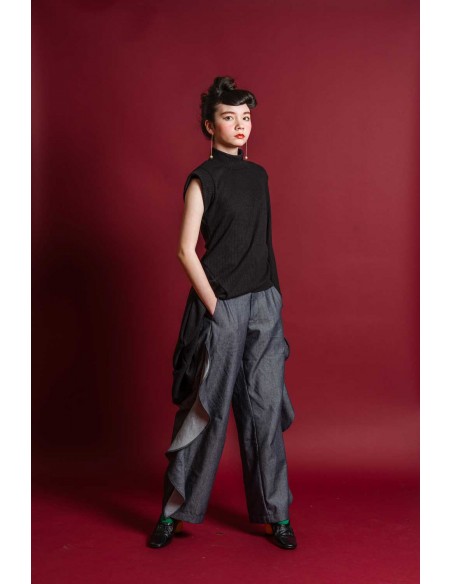 Figaro tops (black)