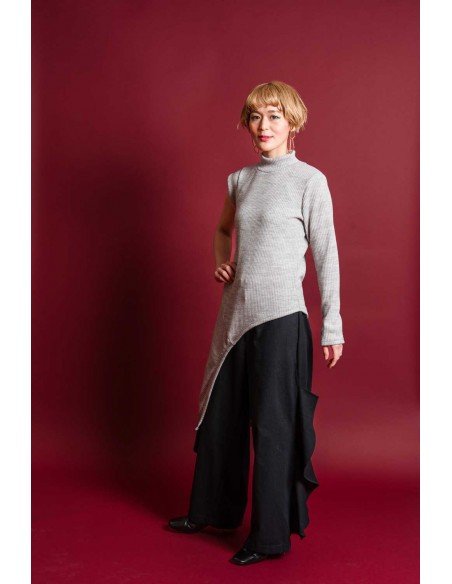 Figaro tops (grey)