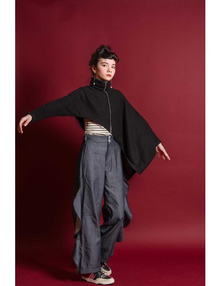Figaro cape (black)