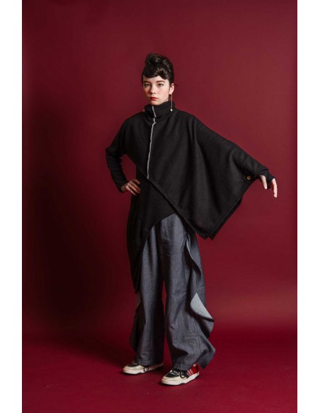 Figaro cape (black)