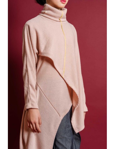 Figaro cape (mos pink)