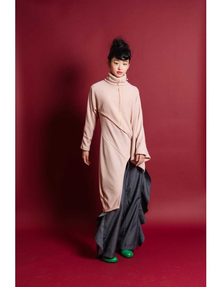 Figaro cape (mos pink)