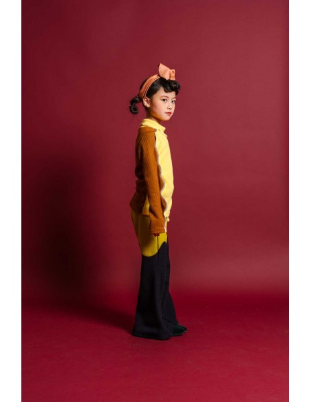 Angel pants(navy xy.green)