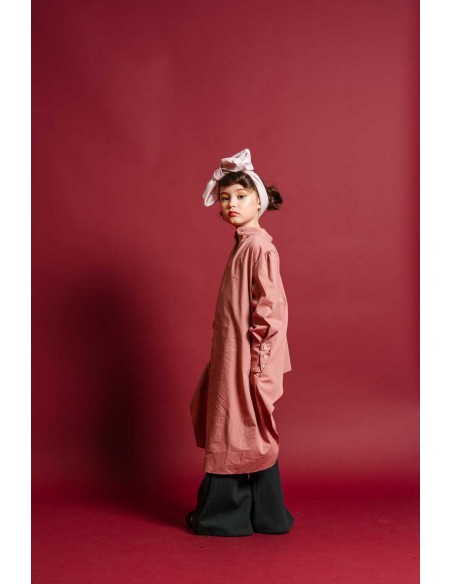 Angel pants(d.green x pink)