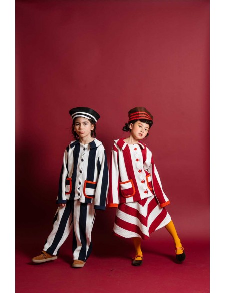 copy of Stripe pants(black stripe)