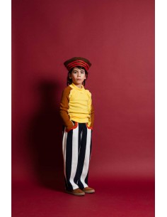 Stripe pants(navy stripe) 2
