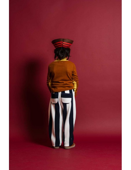 copy of Stripe pants(black stripe)
