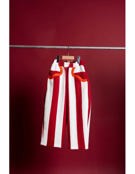 Stripe pants(red stripe)