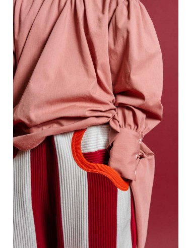 Stripe pants(red stripe)