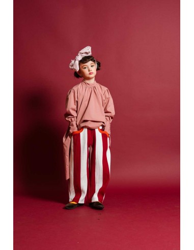 Stripe pants(red stripe)