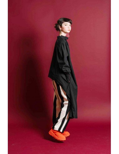 Stripe pants(black stripe)F